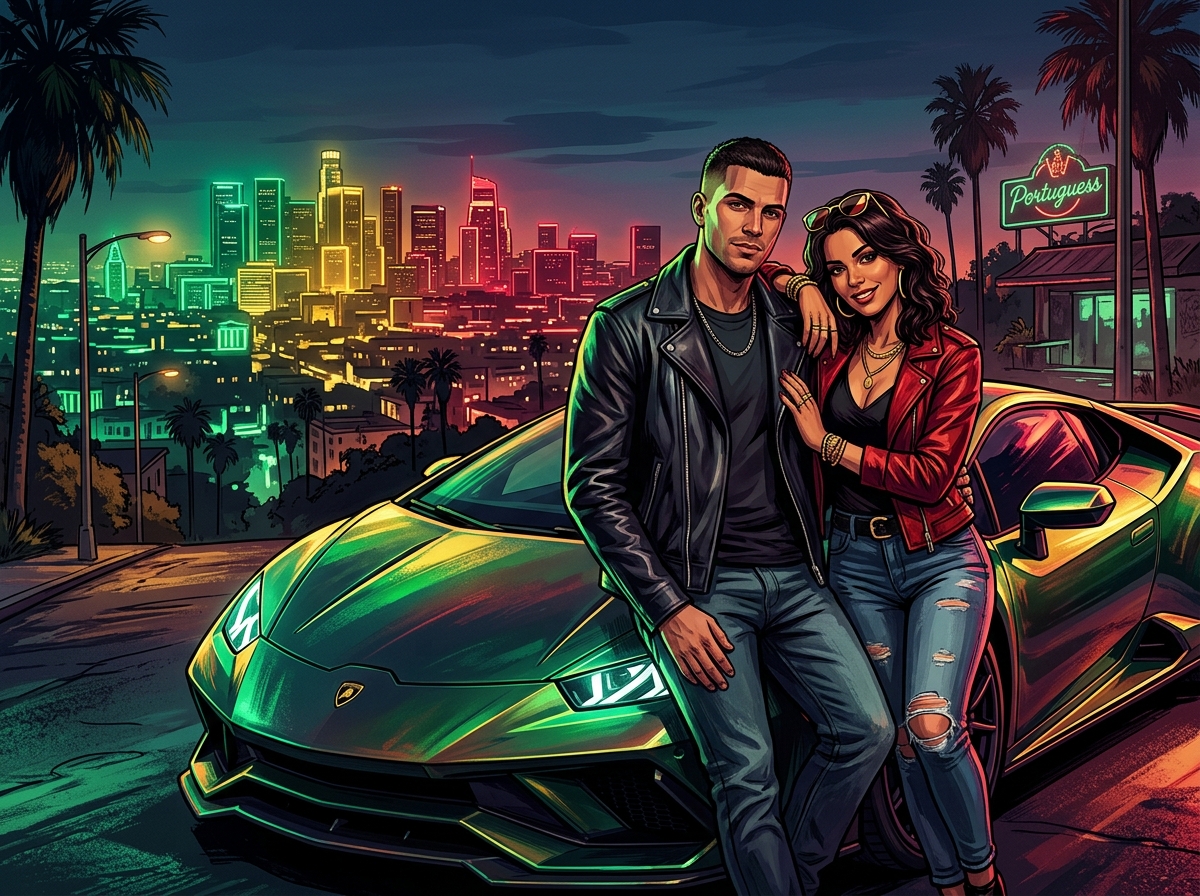 A História do PUR - GTA VI Art